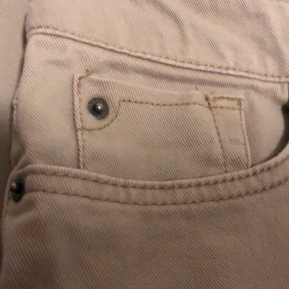 Croft & Barrow Jeans size 8 Short/Petite tan - Picture 7 of 13